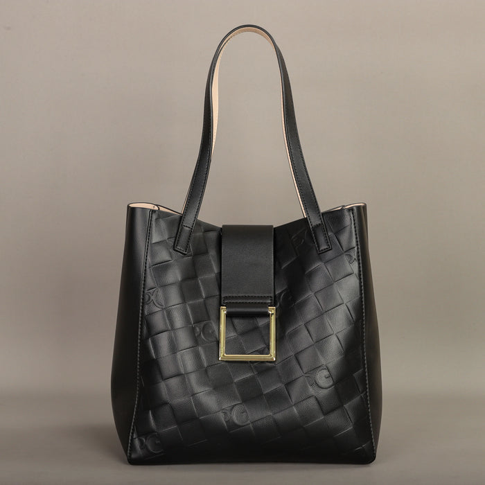  High-quality PU leather with durable texture, interior slot pocket, and open exterior pocket 