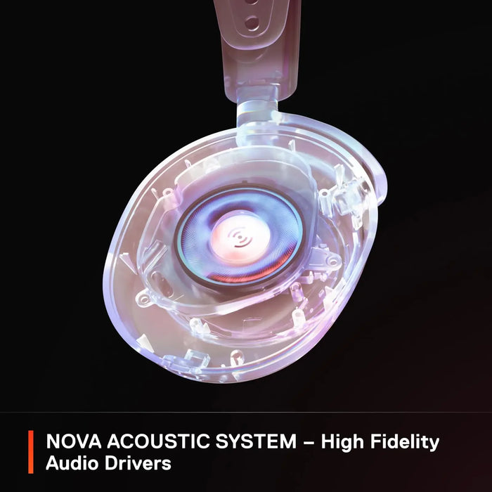 Wireless Gaming Headset with 360° Audio and 38h Battery
