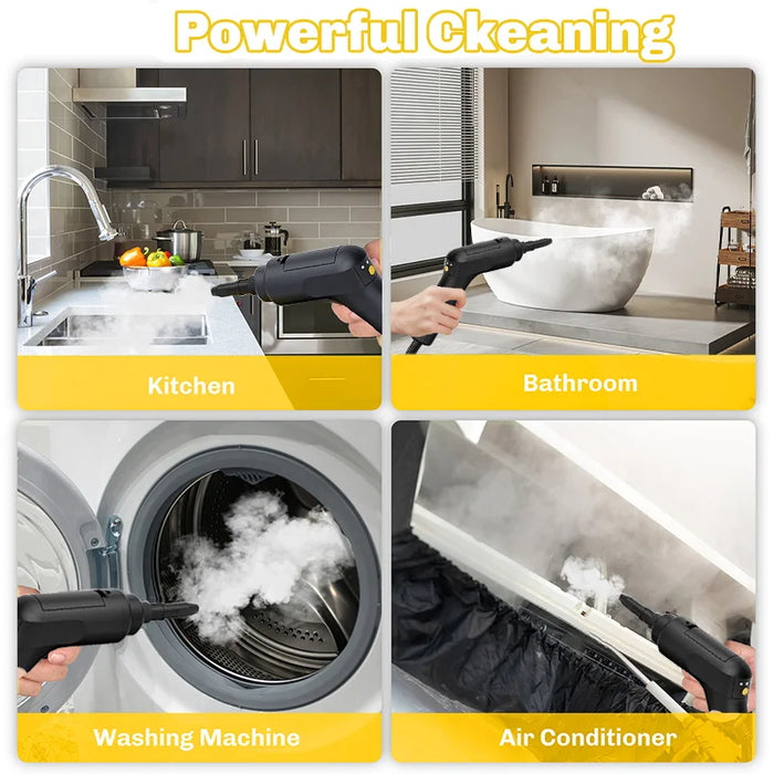 Multi-Use 2500W Handheld Steam Cleaner for Kitchen & Appliances