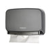 Wall-Mounted Silver ABS Paper Towel Dispenser with Lockable Feature