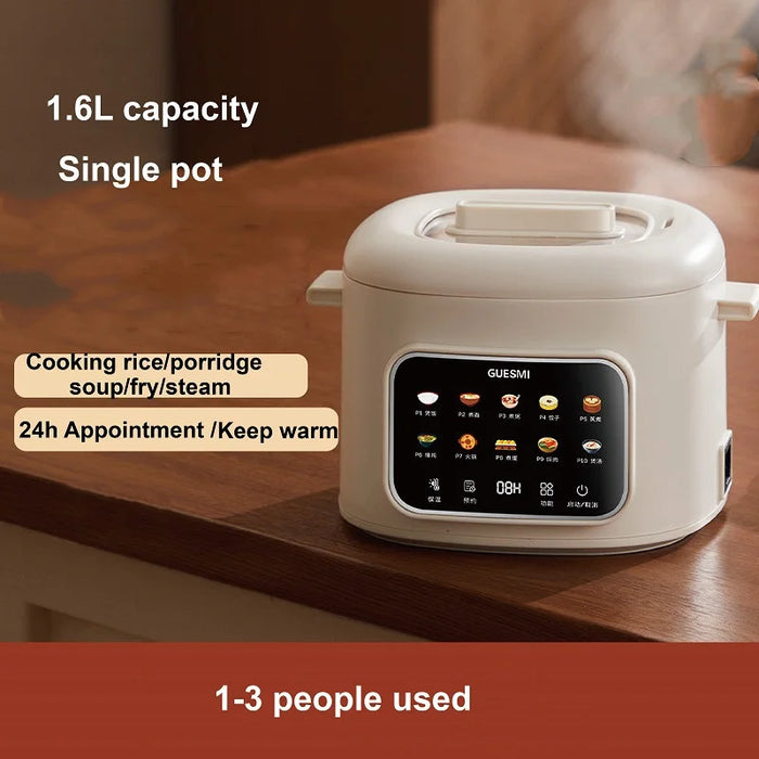 1.6L Portable Electric Cooker Single pot & Keep Warm
