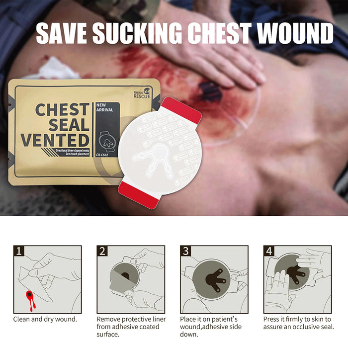 Heavy-Duty and Weather-Resistant Tactical First Aid Kit