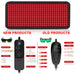 Large cushion mat with adjustable heating function