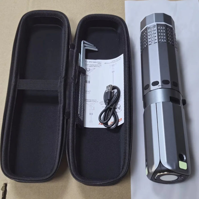 Rechargeable Outdoor Lantern with Flashlight and Tripod