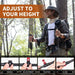 Adjustable Carbon Fiber Trekking Poles with three-section telescopic design