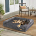 Large Dog Bed with Removable Cover “ Ultimate Comfort for Your Pet - FLUXA