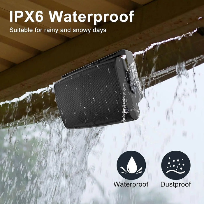 Bluetooth 5.3 Speakers with TWS and IP66 Waterproofing