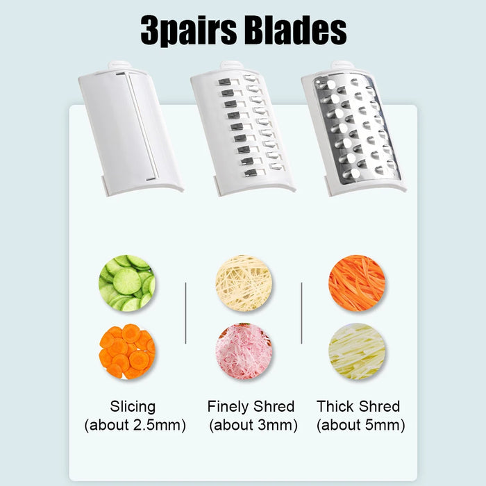 Electric Vegetable & Fruit Slicer Dimensions 29 cm x 17 cm x 17 cm