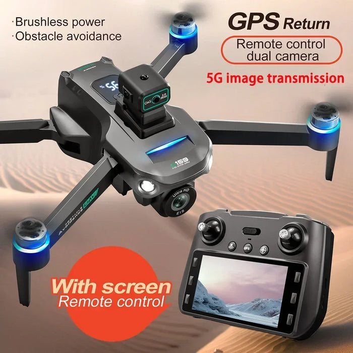 Intelligent Quadcopter with Touchscreen and Route Planning