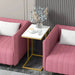 Elegant C-Shaped Structure Space-Saving Side Table