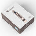 Gold microcurrent microneedling pen with adjustable speed and liquid infusion for effective skincare treatments