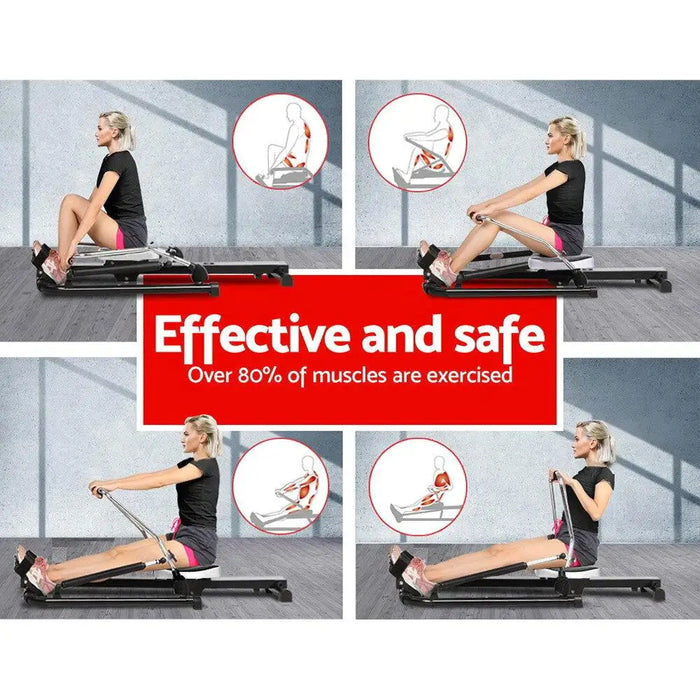 Quiet oil cylinder system for smooth and low-noise home workouts