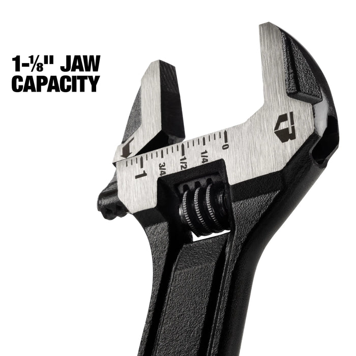 Wide Ergonomic Handle Reduces Hand Fatigue and Improves Control