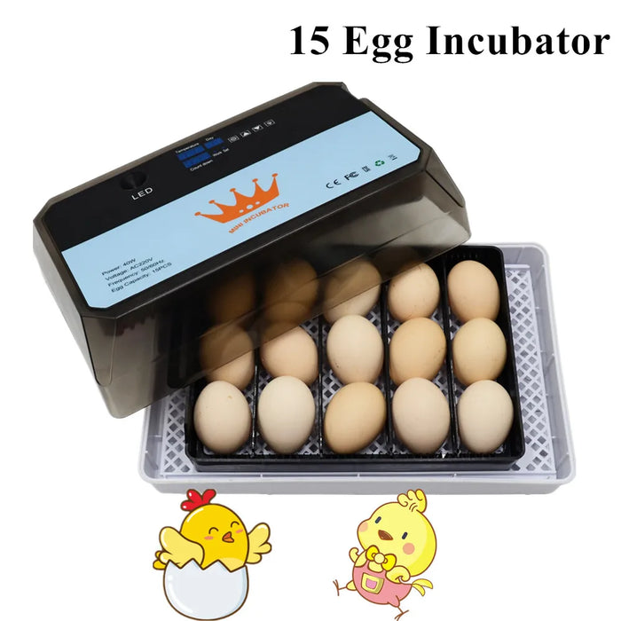 Automatic Poultry Hatchery Machine for Chicken Duck Quail Eggs