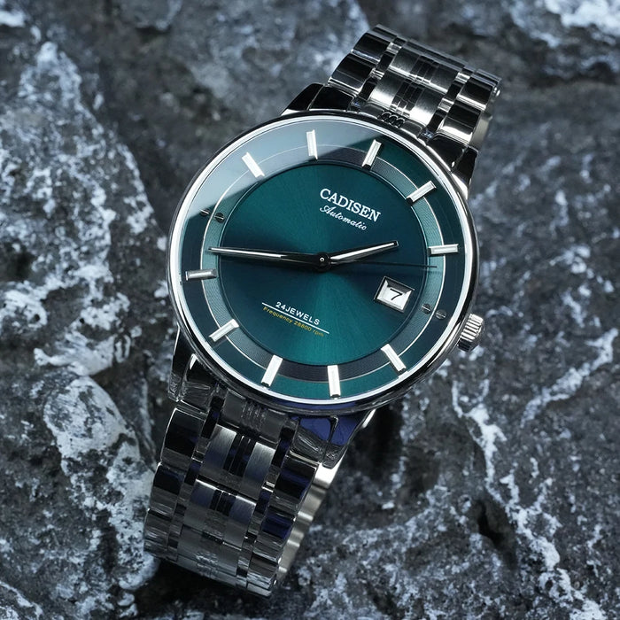 Stainless Steel Automatic Watch with Sapphire Crystal Glass