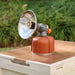 Efficient and durable stainless steel fireplace perfect for camping, hiking, or backyard use