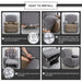 Stretchable and durable cover with anti-slip design