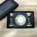 Luxurious glass coffee cup set for afternoon tea sessions or a thoughtful gift, adding a touch of Turkish sophistication