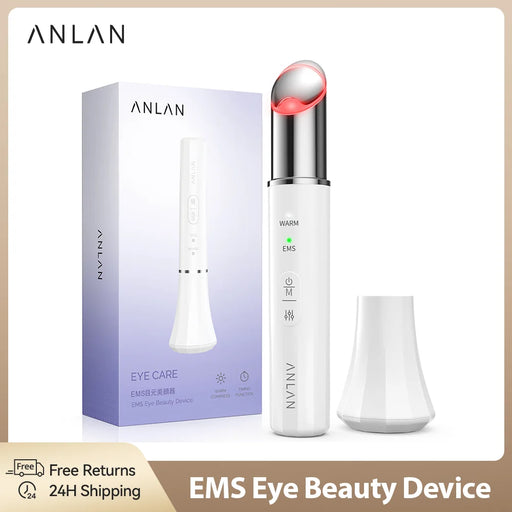 Microcurrent Eye Massager with Iontophoresis and Blue Light Therapy