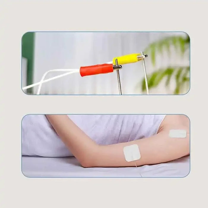  EMS TENS electroacupuncture stimulator with adjustable intensity levels tailored for different pain levels and 4 preset treatment durations 