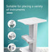 Easy to assemble trolley with 360-degree pulley system for smooth movement