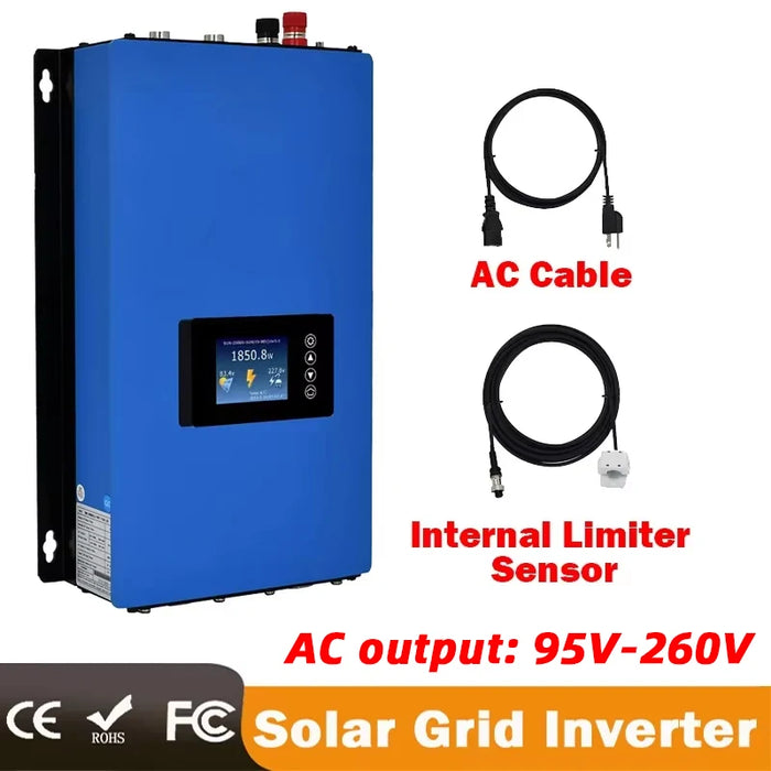 1000W Solar Inverter with Wi-Fi and Pure Sine Output