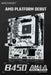 Micro-ATX motherboard with integrated fan headers