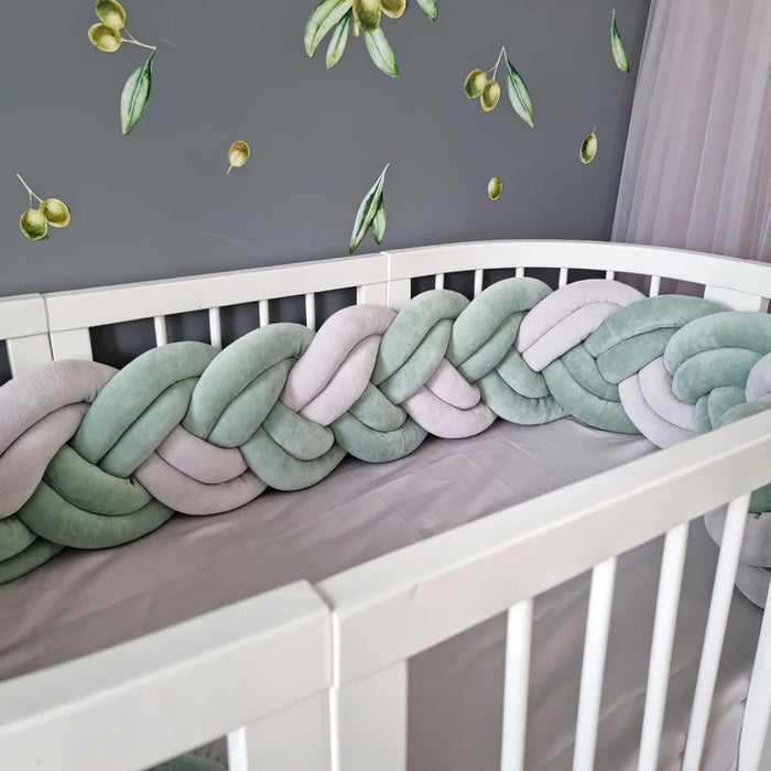 400cm Baby Bed Bumper for Crib Safety & Decoration