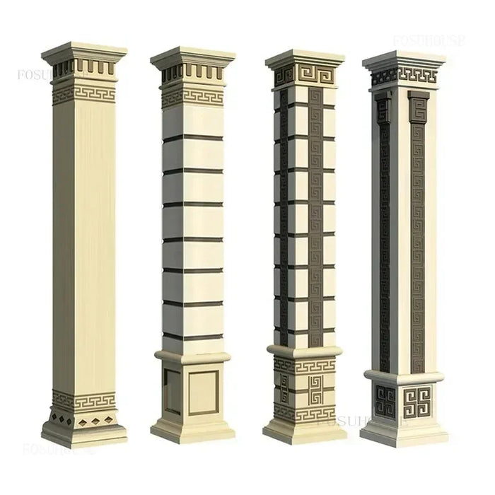 Decorative Column Mold 25x170cm for Outdoor Use
