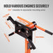 High-quality Engine Stand with 1300 lbs weight capacity and adjustable head