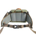 Green 840D TPU waterproof floating dry waist bag for kayaking and rafting