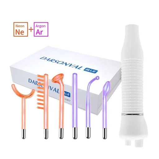 Portable high-frequency facial machine for professional skincare at home