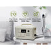 Portable Power Station with 28 x 19 x 19 cm size and 6 kg weight