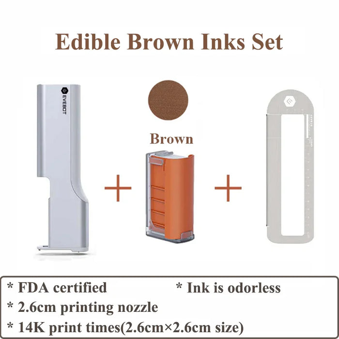 Rechargeable PrintPen for Custom Food Surface Decoration