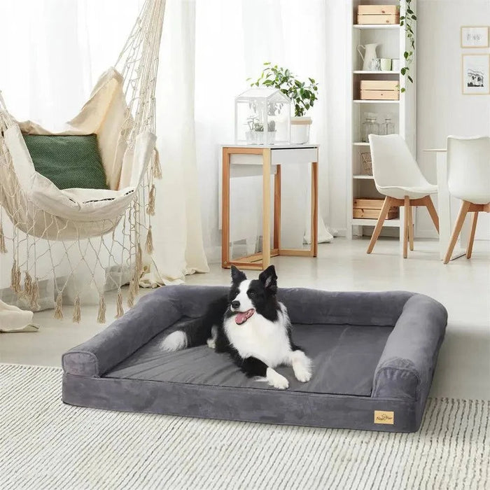 Large Dog Bed with Removable Cover “ Ultimate Comfort for Your Pet - FLUXA