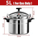 Explosion-Proof Aluminum Cooking Pot for Gas Stove