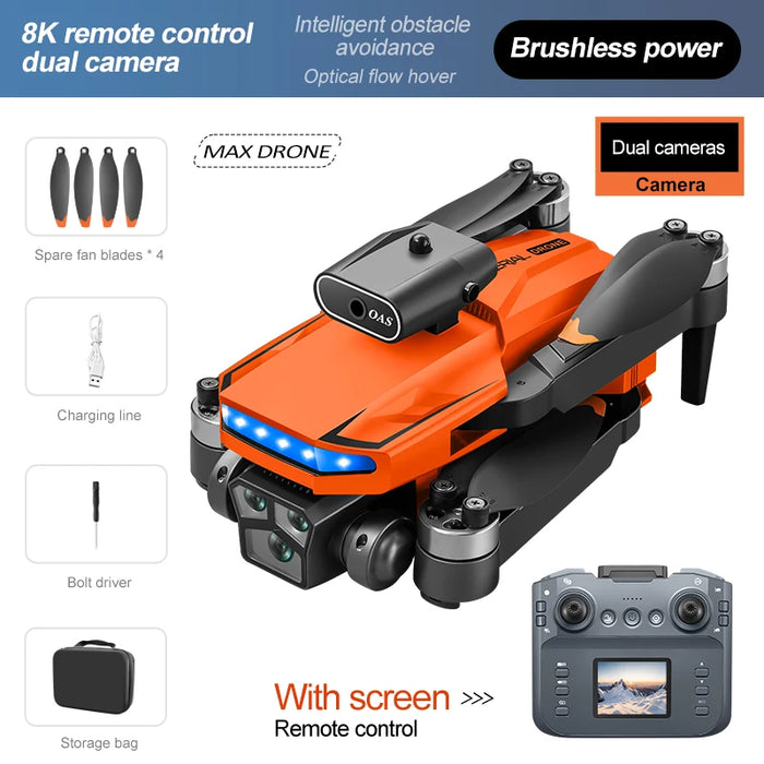 Professional 4K Quadcopter Drone for Kids with Obstacle Sensors