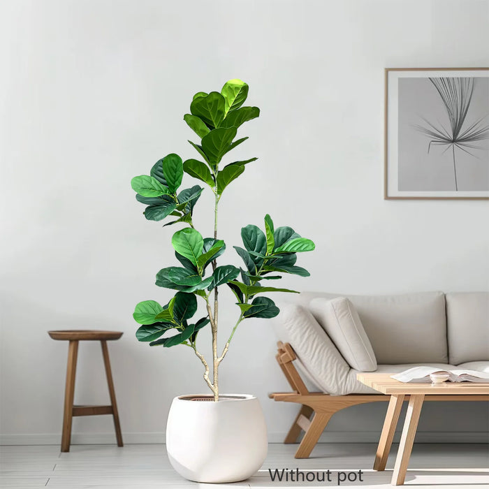 Artificial Ficus Tree for Home, Office & Outdoor Decor, 140cm