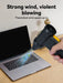Equipped with two 10000mAh batteries for up to 8 hours of use