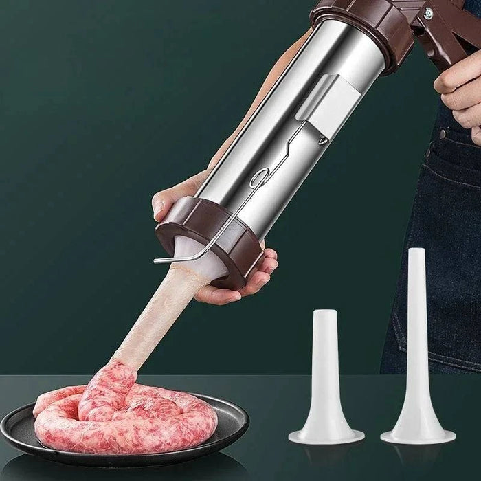 Crafted from durable stainless steel and ABS plastic