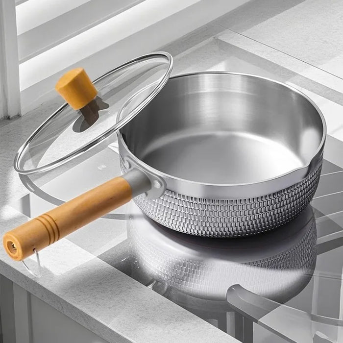 Stainless Steel Steamer Pot 20cm, Non-Stick, Universal Use
