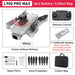 Brushless motor for powerful performance with minimal noise