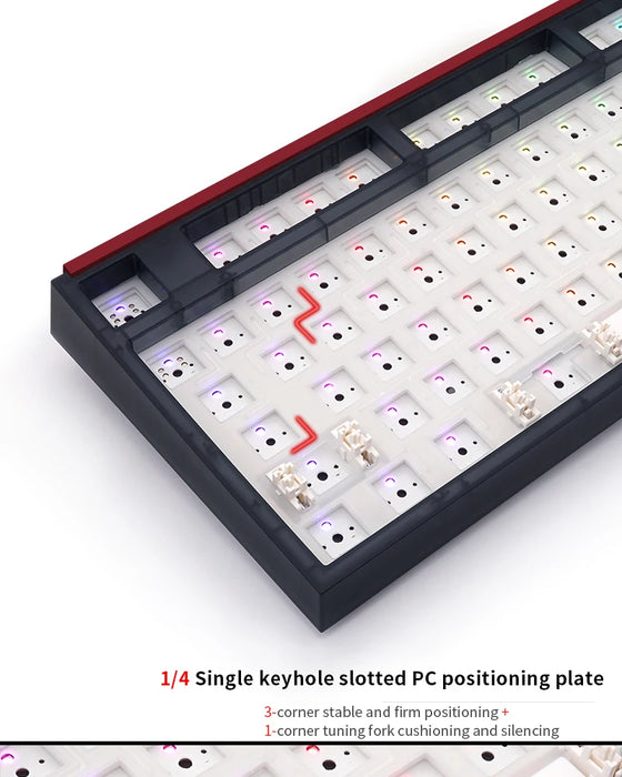 Customizable RGB & Programmable Layers with 168 million Color Options