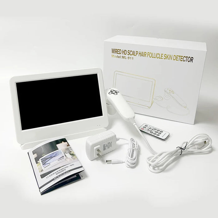 10" HD Skin and Scalp Analyzer with 50X Zoom