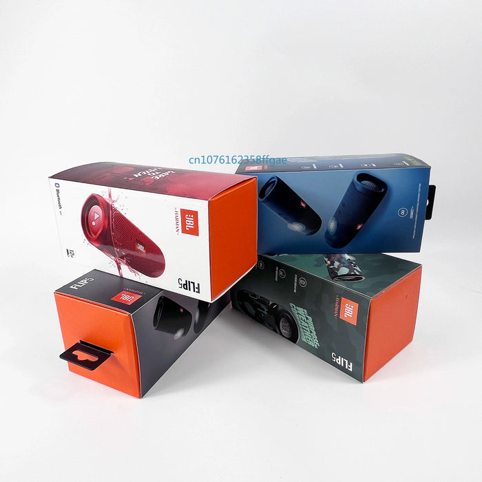 Versatile Mini Portable Speaker with Battery Power and AC Input/Output
