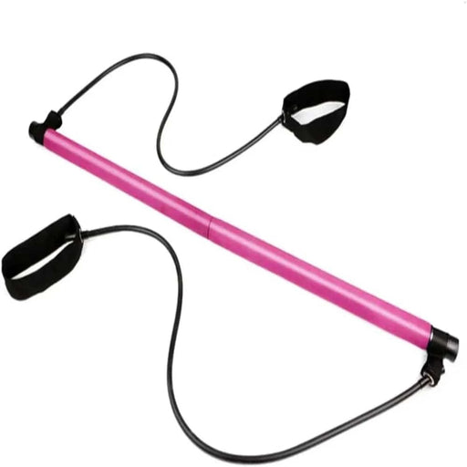 Top-Quality Fitness Essentials Set for Body-Building and Pilates Workouts in Rose Colour