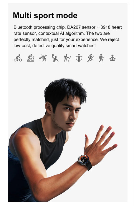  Smartwatch with 32GB internal storage for music, videos, and files 