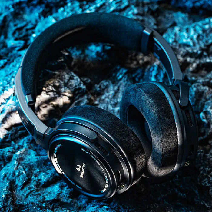 Portable 50mm Dynamic Driver Headphones – Audiophile Sound, Semi-Open Design