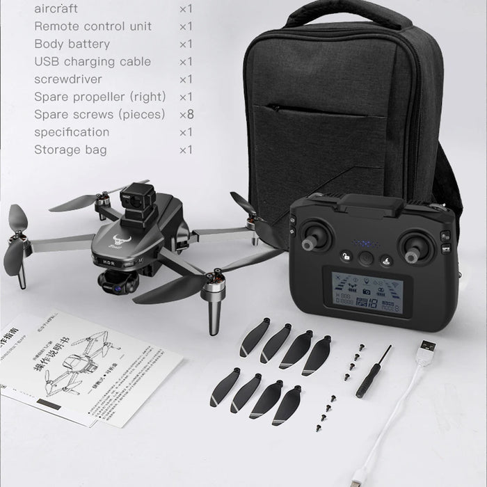 4K GPS Drone with 3-Axis Gimbal and Obstacle Avoidance