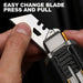 Lanyard Hole for Easy Storage of Scraper Utility Knife